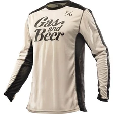 Fasthouse Grindhouse Draft Motocross Jersey | Cream/Black
