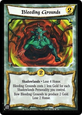 Bleeding Grounds - The Hidden City - Legend of the Five Rings CCG