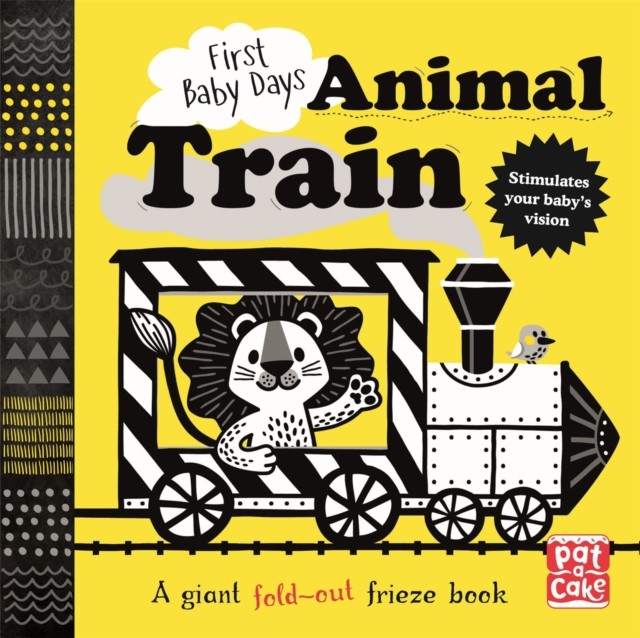First Baby Days: Animal Train by Pat-a-Cake (Board book)