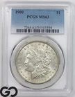 1900 Morgan Silver Dollar Coin PCGS MS 63 ** White!