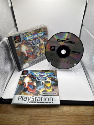 Micro Machines V3 PS1 Playstation 1 Spiel mit Anleitung