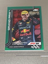 2025 Topps Chrome F1 Max Verstappen Teal Refractor /299 Red Bull 142 Grand Prix