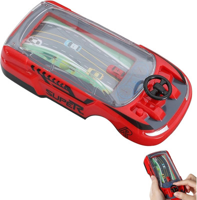 Handheld Car Game, Portable Handheld Racing Car Game, Dual Player Mode, Interact