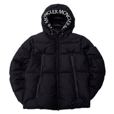 Moncler Montcla Hooded Short Down Jacket Blac...
