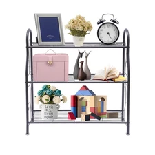 3 Tier Metal Plant Stand Flower Pot Rack Holder Indoor/Outdoor Shelf Plant Stand