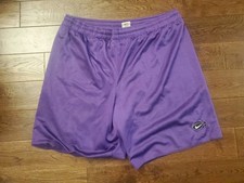 AWESOME VINTAGE 1990'S NIKE PURPLE BASKETBALL SHORTS MEN'S SIZE LARGE USA MADE 