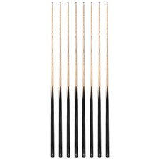 HMQQ 58 One Piece Pool Cue Stick with 13MM Leather Tip, Weight 20OZ Billiards Cu