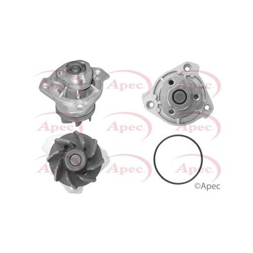 Skoda Superb Ii 3T4 2008-2015 Wasserpumpe Water Pump AWP1035-image