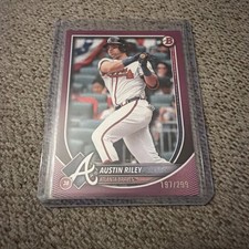 2025 Bowman - Austin Riley #32 Fuchsia 197/ 299