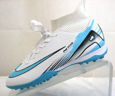 サッカーシューズ ホワイト/ブルースタッドソール Z0Z6 Soccer Turf Shoes Size 38 Women's 7.5 US NEW | eBay