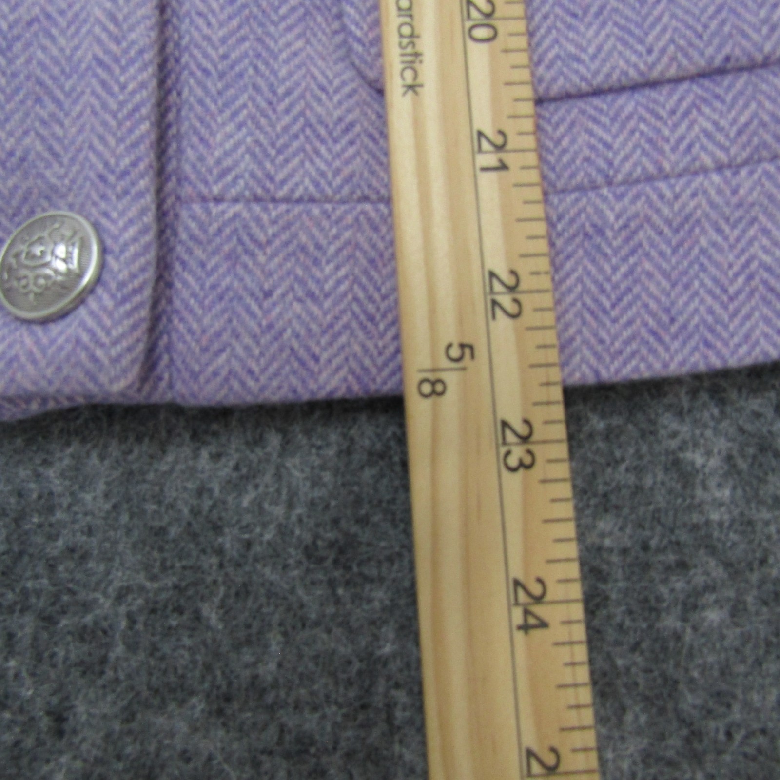 Talbots Blazer Jacket Button Up Collarless Women … - image 9