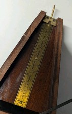 Seth Thomas Wooden Pyramid Metronome 5208 Tested Working
