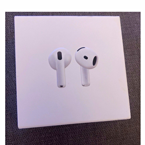 Apple AirPods 4 Wireless In-Ear Earbuds w/ Active Noise Canceling, White
