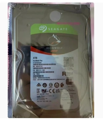 SEAGATE(OEM) 20pcs Seagate IronWolf Pro ST4000NE001 4TB 3.5" HDD SATA 7200rpm Hard Drive