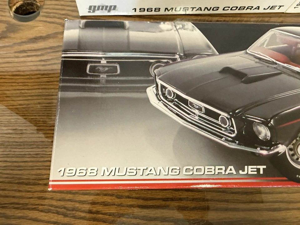 GMP 1968 Mustang Cobra Jet RARE 1:24 Scale 1 of 1000 Limited Edition W/ Box - Image 4 of 4