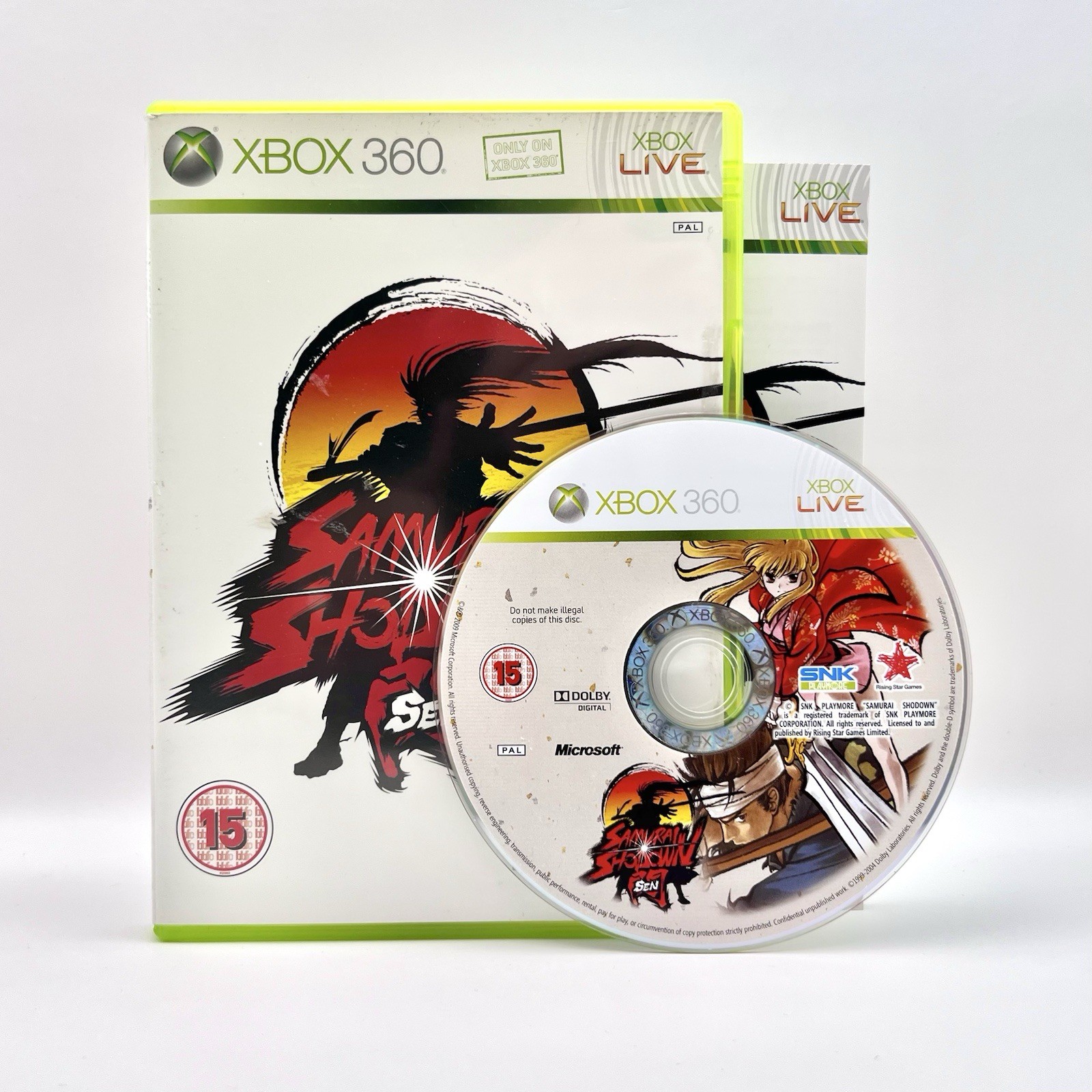 Samurai Shodown Sen - Xbox 360 Complete With Manual - PAL - TESTED