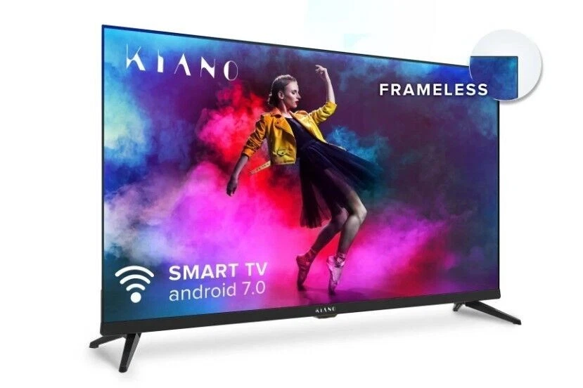 Téléviseur TV 32" Smart LED 1366x768 HD Android WiFi DVB-T2 HDMI Netflix Youtube - Photo 2/4