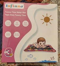 Infinno Inflatable Tummy Time Mat Premium Baby Water Play Mat