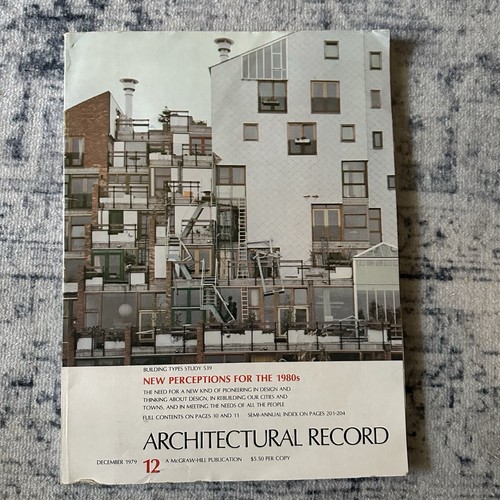 Architectural Record Magazine Vintage Lot of 12 from 1979 Volumes 1-12 Complete - Picture 14 of 18