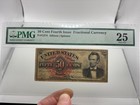 50 Cent Fractional Currency 4th Issue Abraham Lincoln PMG 25 VF FR 1374