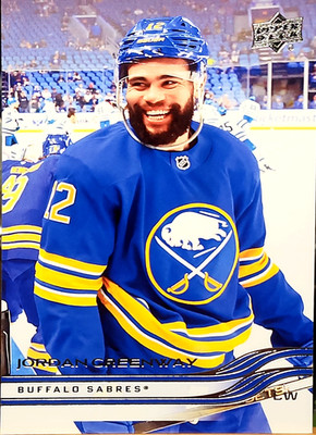 2025-26 Upper Deck Hockey #269 - Jordan Greenway - Buffalo Sabres