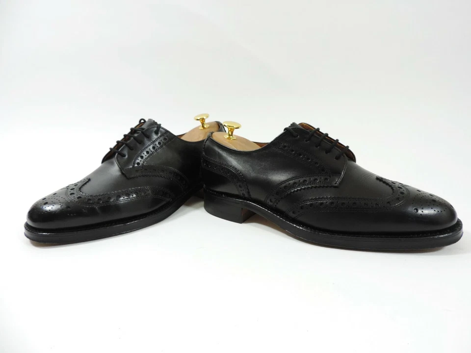 Church's Cheaney Zapatos Hombre Oxford GB 7.5 F US 8.5 Eu 41.5 Usado Dos Veces - Imagen 4 de 4