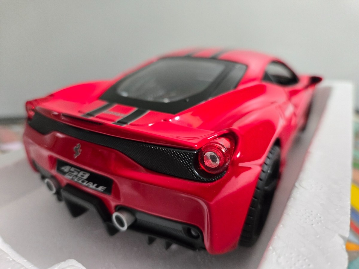 Burago - 1/18 - Ferrari 458 Speciale - Red | eBay