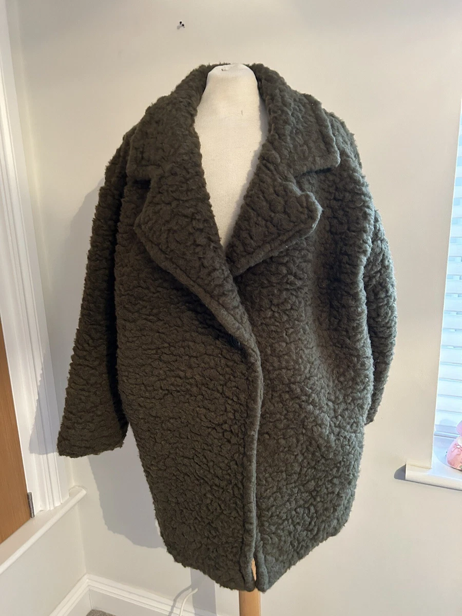 Khaki teddy hotsell bear coat
