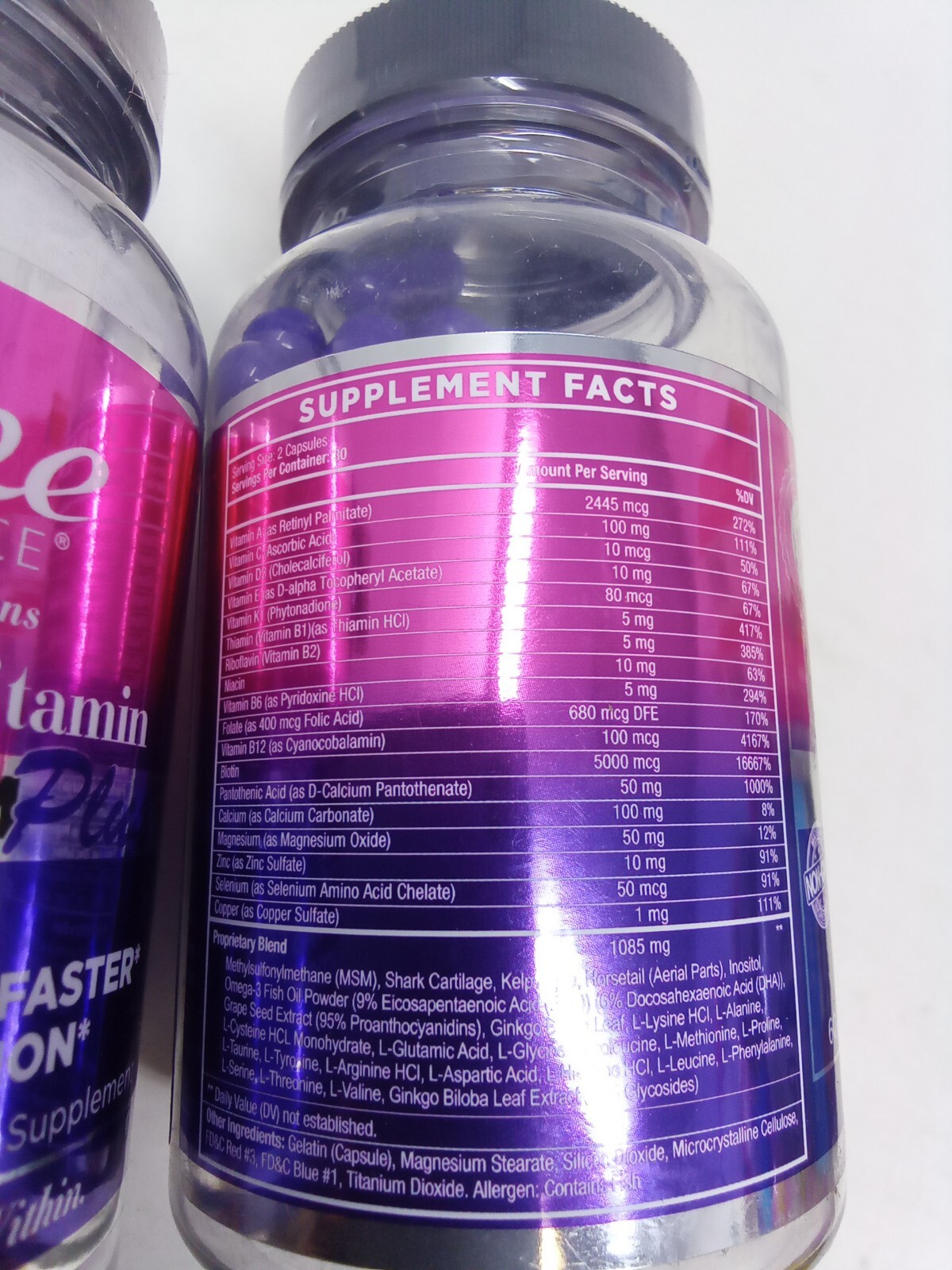 2x Mane Choice Plus Hair Growth Supplement Vitamins 60