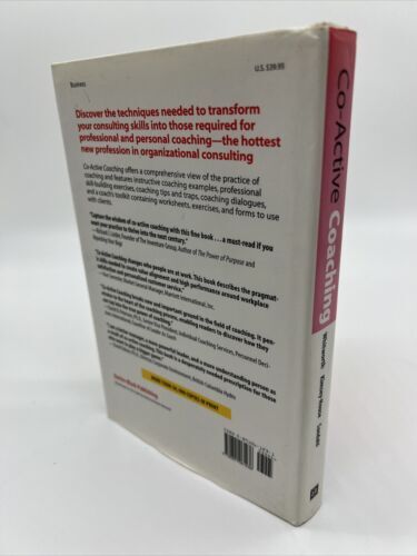 Co-Active Coaching by Laura Whitworth, 1st Edition, 1st Printing, Hardcover w/DJ - Picture 2 of 5