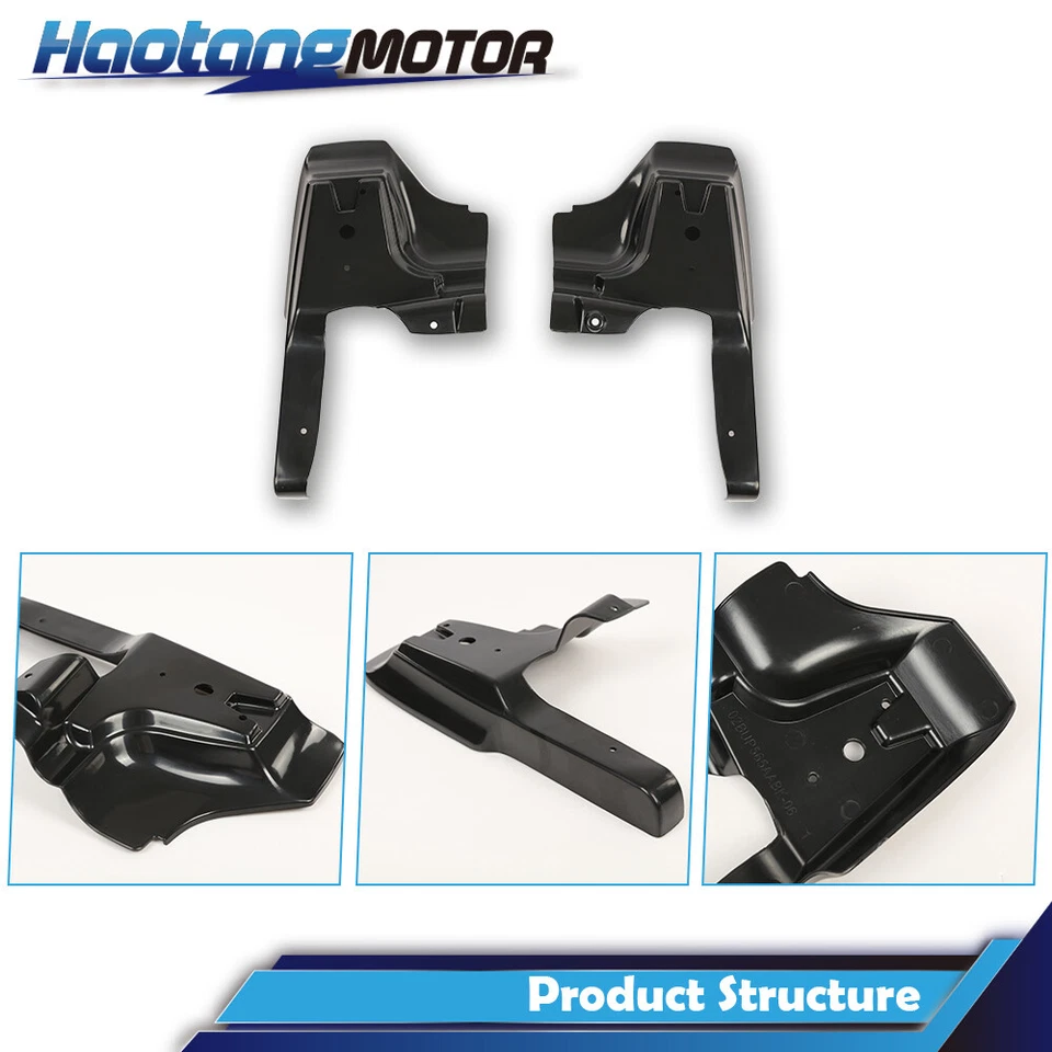 Juego de 11 rellenos de parachoques delanteros y traseros aptos para Cadillac Eldorado 1979-1985 2 puertas Foto 3 de 4