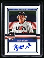 2023 Panini USA Stars & Stripes Ryan Harwood Auto #15U-RH