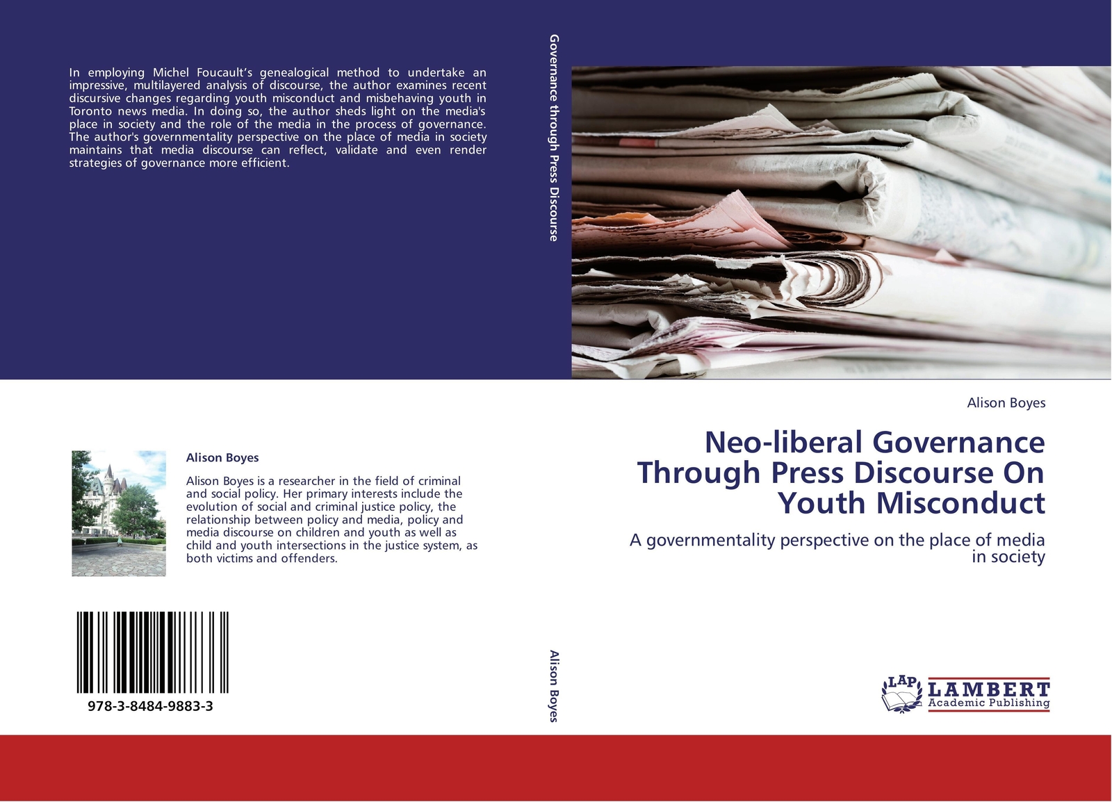 Thumbnail - Alison Boyes | Neo-liberal Governance Through Press Discourse On