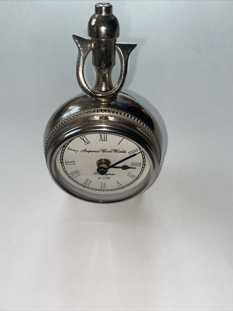 Imperial Clock Works Birmingham 1792 Mantle Shelf Desk Battery