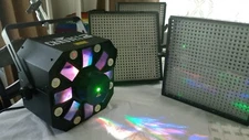 Litepanels 1x1 Bi-Color LED 3- Light Kit with case + Chauvet DJ Swarm 5 FX