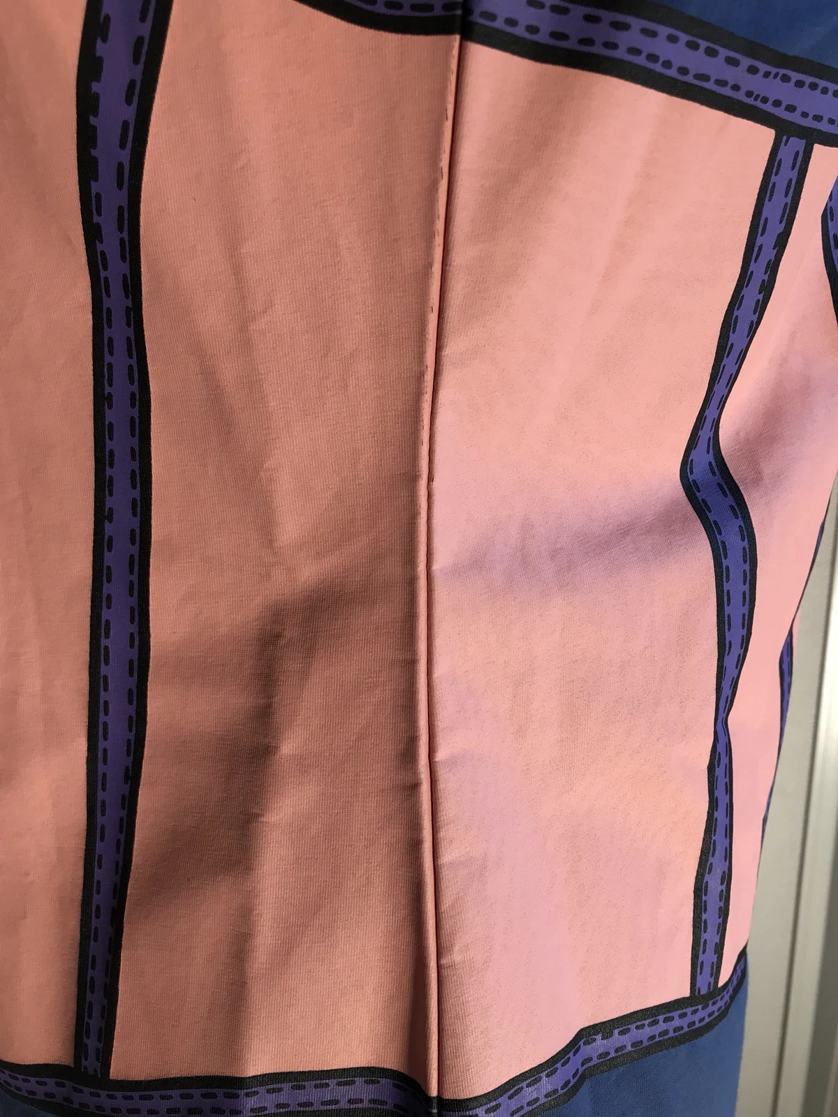 ABITO DA SERBATOIO LOVE MOSCHINO CORSETTO GRAFICO SENZA MANICHE taglia 6