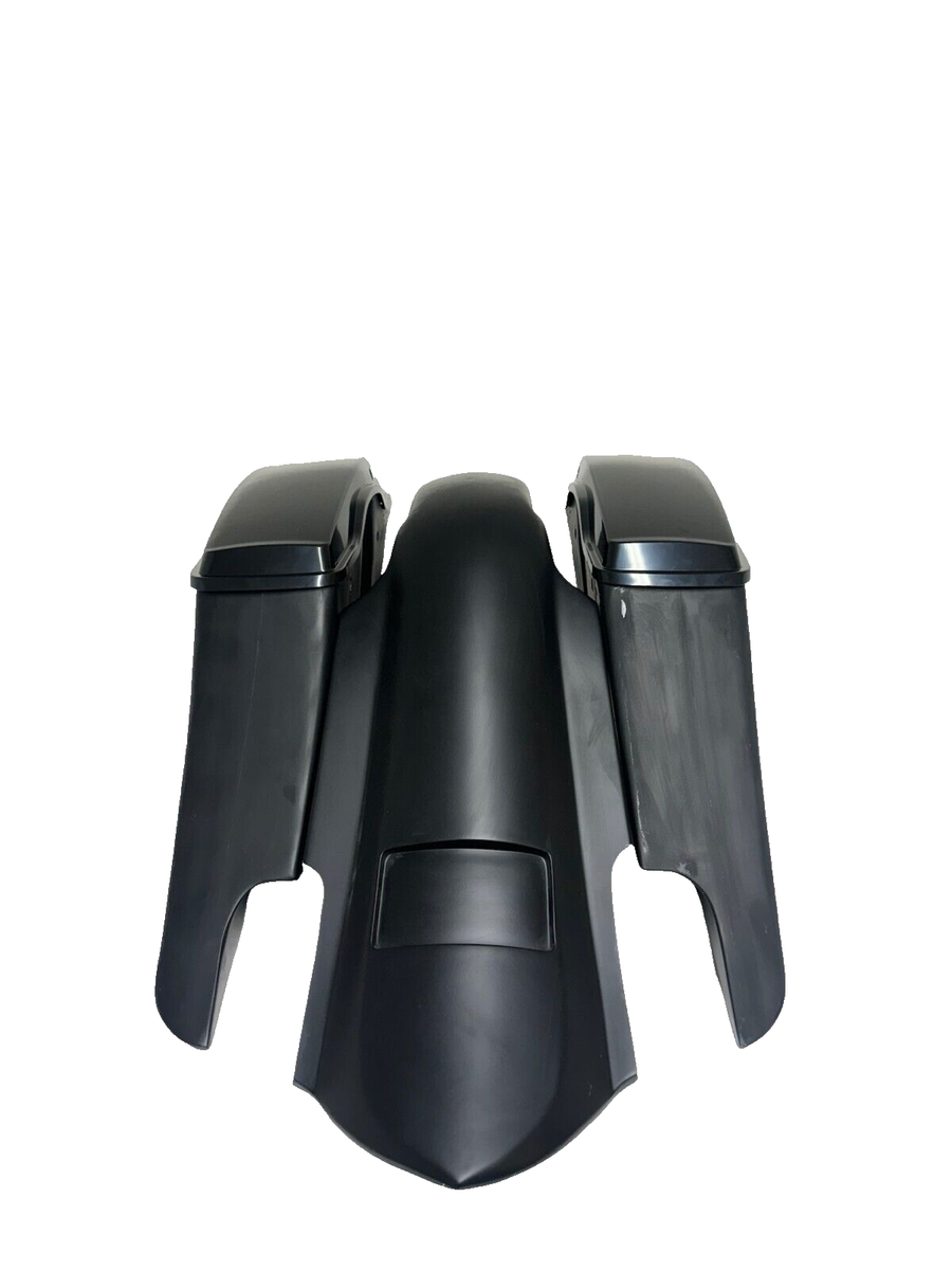 Bln Fiberglass Side Covers – 2009-2023 Harley Davidson FLH, 6 Down 16 Back Bagger – Unfinished Primer, Custom Fit