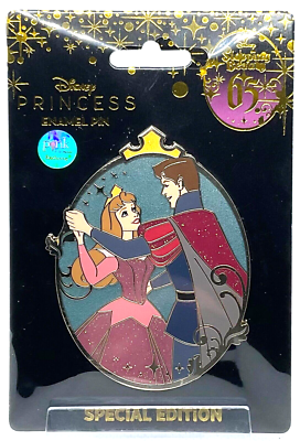 Disney Sleeping Beauty 65周年記念ピン Disney PALM 2024 65th Anniversary Sleeping Beauty LE 300 Pin Set