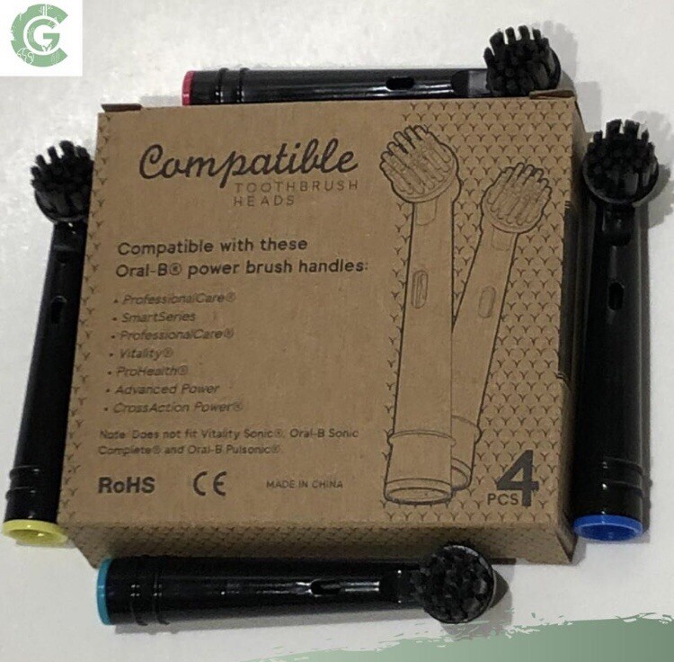 8 Oral B Electric Toothbrush Heads Replacement. 100 Recyclable Eco