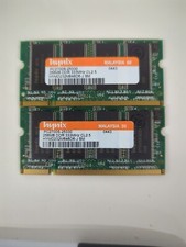 512 MB 2 X Hynix PC2700S 256 MB SO-DIMM 333 MHz DDR Memory HYMD232M646C6-J 