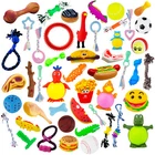 QUALITY Assorted Dog Puppy Pet Toy Rope Chew Squeaky Fetch Ball Training Play