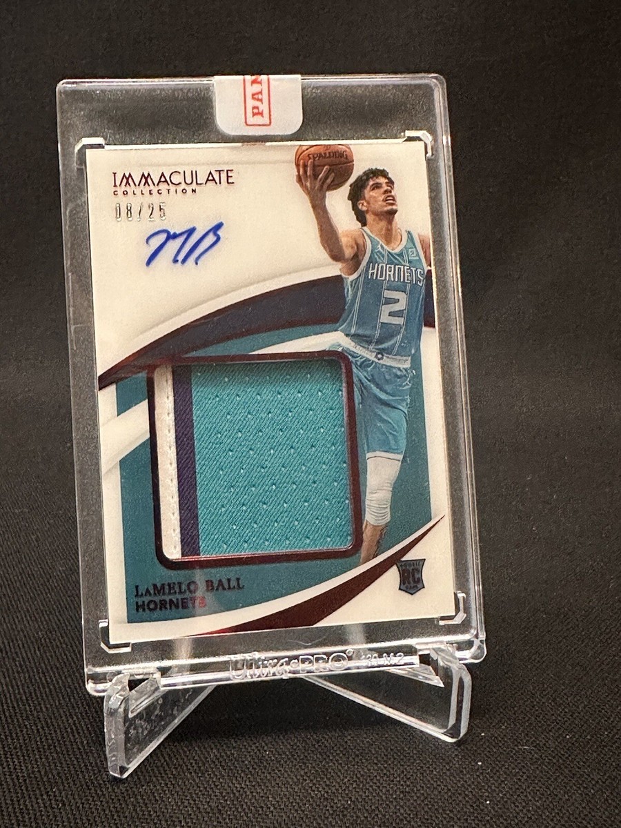 NBA 2020-21 PANINI IMMACULATE RC ラメロボール 2020-21 Immaculate Lamelo Ball RC Patch Auto Premium #'d/25