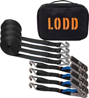 LODD - Cinghie A Cricchetto 6M In Acciaio Inox, Ganci A Doppia J In (F6T - Foto 10