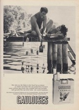 Gauloises Cigarettes - Reklame Werbeanzeige Original-Werbung 1970 (3)