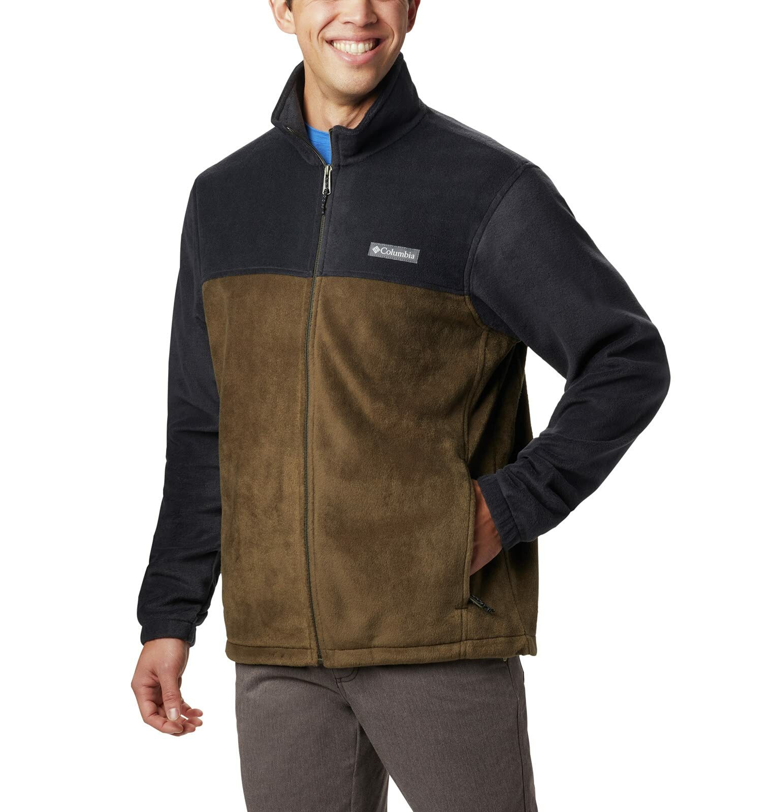 Columbia Men's Steens Mountain Full Zip Fleece 2.0 Jacket - XL - Black