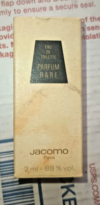 JACOMO EAU DE TOILETTE PARFUM PARIS RARE 2 ML. NEW