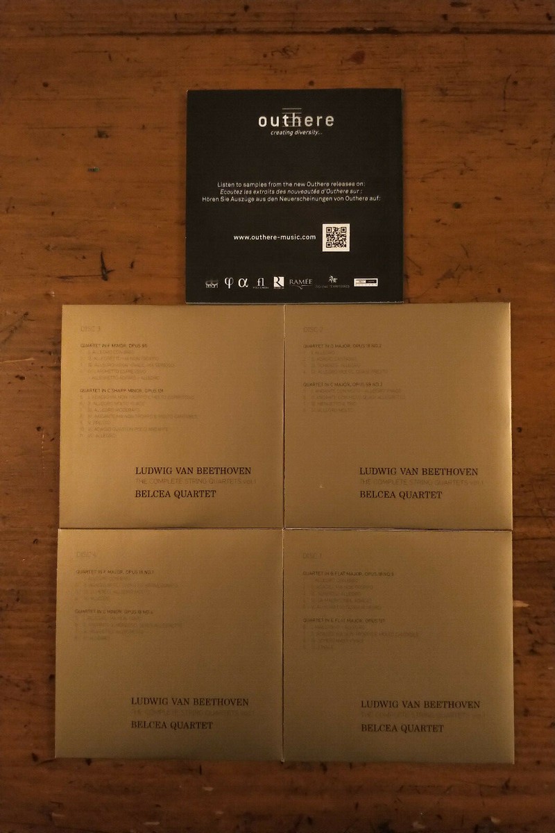 BELCEA STRING QUARTET The Complete Beethoven Vol. 1 box set (2012
