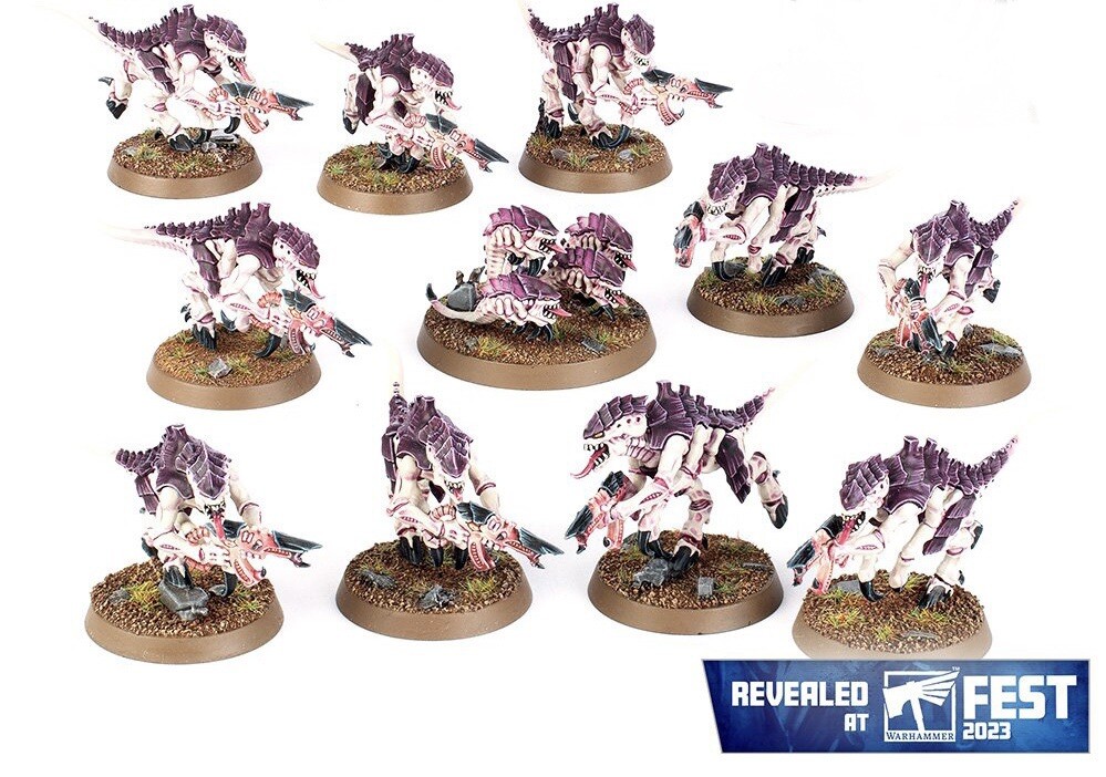 Thumbnail - Termaganten X10 Ripper X1 Leviathan Tyraniden Warhammer 40k Unbemalt