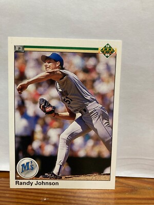 Randy Johnson 1990 Upper Deck Baseball Card Karte Milwaukee Brewers