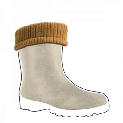 DEMAR Damen Herren Wollsocken Innenschuhe Thermosocken für Gummistiefel  Young